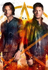 Постер 13 сезона Сверхъестественное